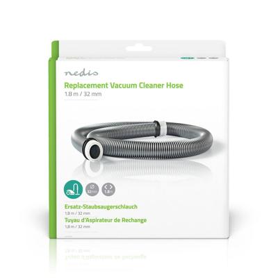 Nedis VCHO11032GY18 Stofzuigerslang 32 Mm 1,8 M Plastic Zak