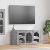 TV-kast Grijs Sonoma 80 x 35 x 40 cm Bewerkt hout - thumbnail