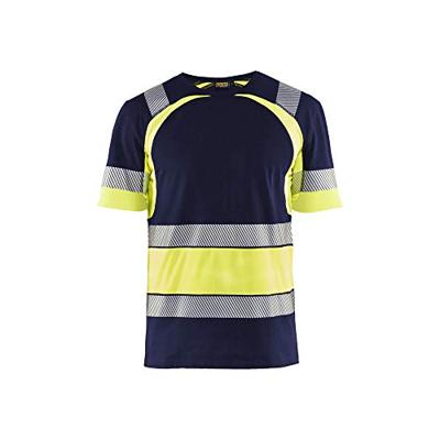 Blåkläder T-Shirt High-Vis 34211030 | Marine/High-Vis Geel | Maat XXL - 7330509621004 Blåkläder T-Shirt High-Vis 34211030 | Marine/High-Vis Geel | Maat XXL - 7330509621004