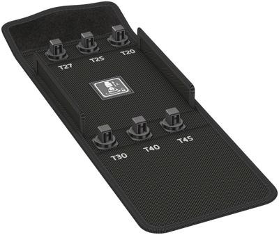 Wera 9405 Textiel Box 8767 C TORX® HF 2, leeg, 152 x 159 x 35 mm - 05136454001