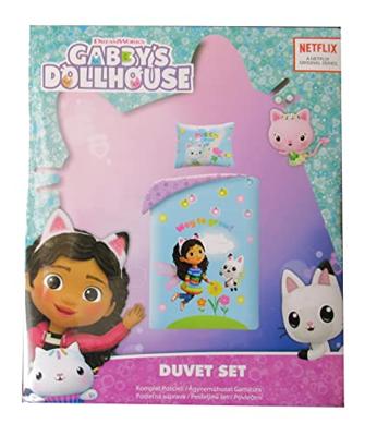 Gabby&apos;s Dollhouse dekbedovertrek Way to Grow- 140 x 200 cm - Katoen - 70 x 90 cm
