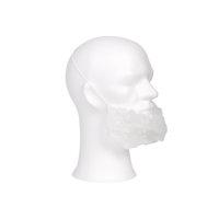 ComFort Baardmasker | PP | wit | 1000 stuks - thumbnail