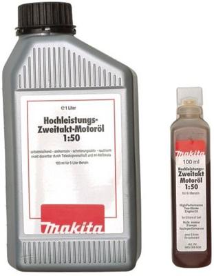 Makita Accessoires motorolie 2-takt 1ltr - 980008607 Makita Accessoires motorolie 2-takt 1ltr - 980008607