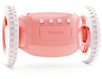 NeXtime - CLOCKY - Wekker op wielen - Extra luid alarm voor diepe