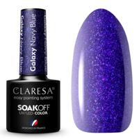 Claresa uv/led gellak 5ml galaxy navy blue - thumbnail