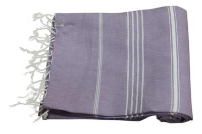 Hamamdoek 100%katoen 100x180cm Lila