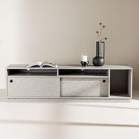 Nohr TV-meubel 'Charla' 180cm, kleur Grijs - thumbnail