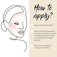 Gosh Waterproof Setting Powder 7 g 01 Transparant Gezichtspoeder - thumbnail