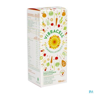 Vibracell Energy&vitality Plant.multiv.15x10ml Nf