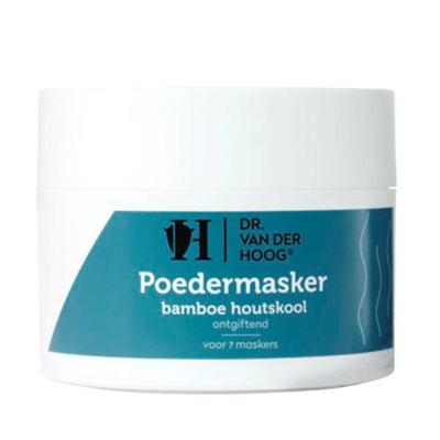 Dr Van der Hoog Poedermasker Bamboe Houtskool