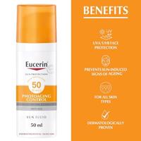 Eucerin Sun Photoaging Control Sun Fluid Crème SPF50 50ml - thumbnail
