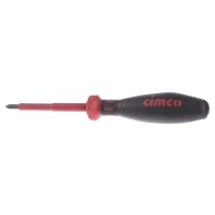 Cimco Cimco Werkzeuge 117731 VDE Kruiskop schroevendraaier PH 1 Koplengte: 80 mm DIN 7438