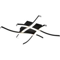 LED Plafondlamp 20W - Dimbaar Vierkant Mat Zwart Aluminium 4000K - thumbnail