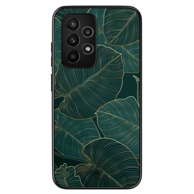 Samsung Galaxy A53 hoesje - Monstera leaves Samsung Galaxy A53 hoesje - Monstera leaves