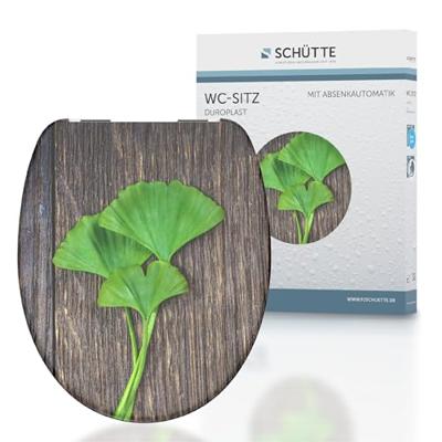 Schutte Duroplast WC-bril GINGKO&WOOD met soft-close
 82154 - thumbnail
