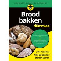 Brood bakken - voor Dummies - Joke Reijnders, Nele de Doncker, Stefaan Dumon - Paperback (9789045353791) - thumbnail