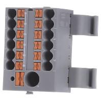 Phoenix Contact 3273220 Verdeelblok 40.6 mm Spanveer Grijs 8 stuk(s) - thumbnail