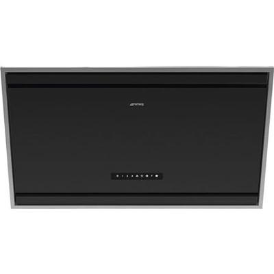 Smeg KV394MB Schouwkap Zwart