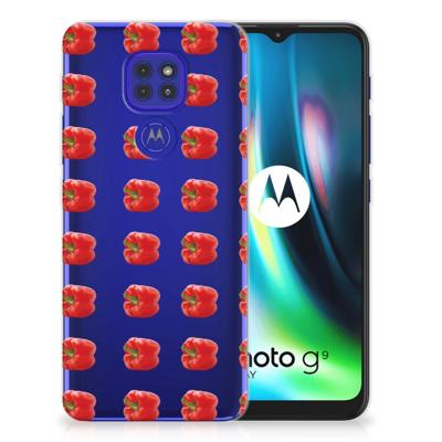 Motorola Moto G9 Play | E7 Plus | Siliconen Case | Paprika Red