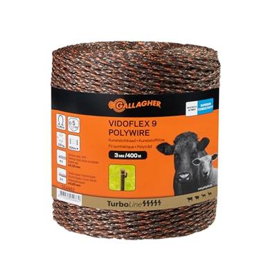 Gallagher Vidoflex 9 TurboLine Plus terra 400m - 054862 054862