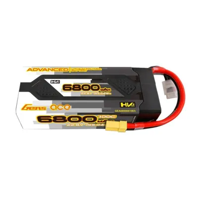 GensAce Bashing Advanced Lipo 100C 22.8V 6800mah met EC5 Stekker
