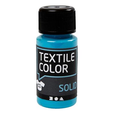 Creativ Company Textile color dekkende textielverf - turquoiseblauw, 50ml