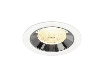 SLV InbouwspotNuminos M wit/chroom 3000K - 55gr - 1009630
