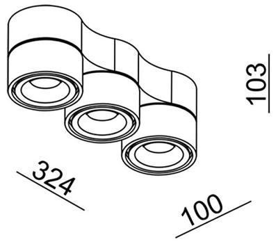 Deko Light Uni Triple Plafondopbouwarmatuur LED vast ingebouwd 30 W Energielabel: G (A - G) Warmwit Wit (mat) Deko Light Uni Triple Plafondopbouwarmatuur LED vast ingebouwd 30 W Energielabel: G (A - G) Warmwit Wit (mat)