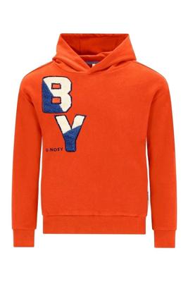 B.Nosy winter hoodie jongens - rood - Sep