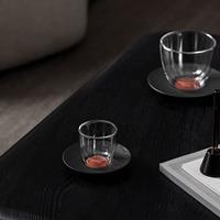 VILLEROY & BOCH - Manufacture Rock Glow - Schotel voor espressokop 12cm - thumbnail