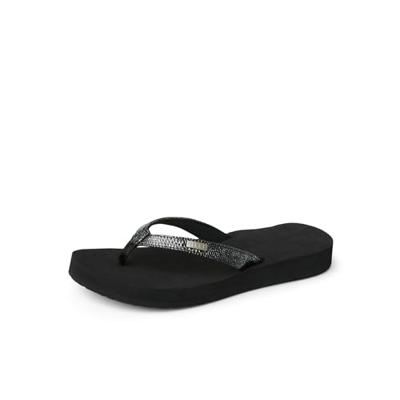 REEF Star Cushion Sassy Slipper Dames Black/Silver 8/38,5 - thumbnail