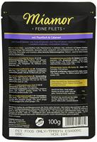 MIAMOR Feine Filets Tuna with squid - nat kattenvoer - 100g - thumbnail