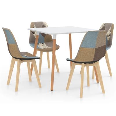 vidaXL 5-delige Eethoek grijs vidaXL 5-delige Eethoek grijs