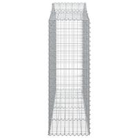 Schanskorven 40 st gewelfd 200x50x140/160 cm ijzer - thumbnail