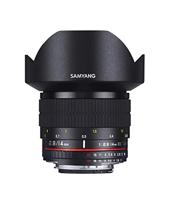 Samyang 14/2,8 objectief DSLR Nikon F AE handmatige focus automatische diafragma fotolens, groothoeklens zwart - thumbnail