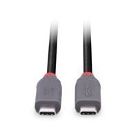 LINDY 36958 USB-C-kabel USB 4.0 USB-C stekker 2.00 m Zwart - thumbnail