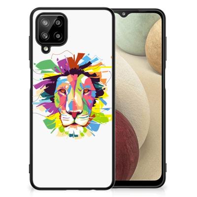 Samsung Galaxy A12 Hoesje Lion Color Samsung Galaxy A12 Hoesje Lion Color