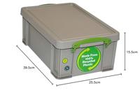 Really Useful Box opbergdoos 9 liter, gerecycleerd, grijs - thumbnail