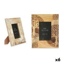 Fotolijsten Wit Bruin Mangohout Levensboom 20 x 25 x 1,5 cm (6 Stuks) - thumbnail
