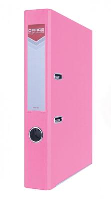 OFFICE products ordner, voor A4, uit karton, rug van 5,5 cm, roze