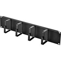 Renkforce RF-3440222 19 inch Kabelgeleiding voor patchkast 2 HE Zwart - thumbnail