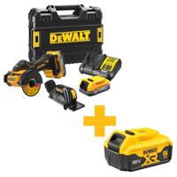 DeWALT DCS438E2T Accu slijpmachine 76mm 18V XR 1.7Ah POWERSTACK in TSTAK - thumbnail