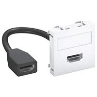 OBO Bettermann 6104826 Afdekking Multimediadrager (b x h x d) 45 x 45 x 9 mm 1 stuk(s) Wit - thumbnail