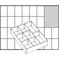 raaco Inzetstuk voor assortimentskoffer (l x b x h) 109 x 79 x 24 mm Aantal vakken: 8 Inhoud 1 stuk(s) - thumbnail
