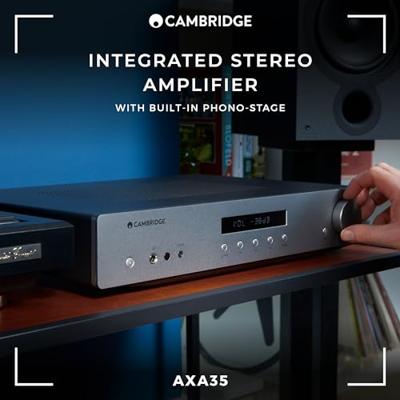 Cambridge Audio: AXA35 Versterker - Grijs - thumbnail
