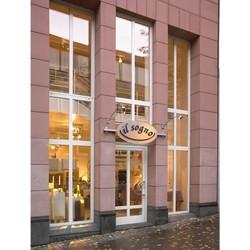 SLV GevelspotNew Myra Display Curved reclame zilvergrijs - 233134