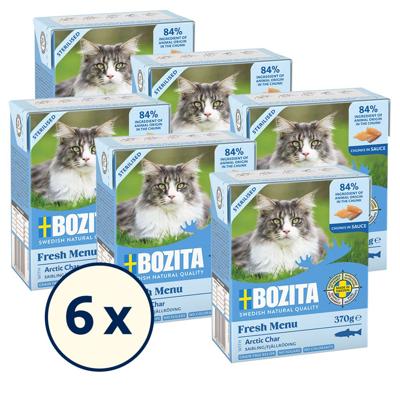 BOZITA Fresh Menu Sterilised Arctic char - nat kattenvoer - 370g