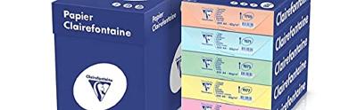 Lichtblauw A4 papier 160 gram 50 vel Clairefontaine Trophée