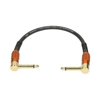 Klotz TMRR-0030 jack haaks - jack haaks gold 30 cm patchkabel