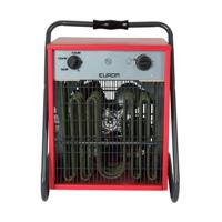 Eurom EK15002 + cable-socket Heater Ventilatorkachel Rood - thumbnail